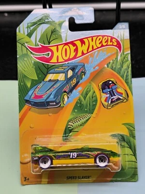 2019 HOT WHEELS 2019 EASTER SPEED SLAYER GREEN #2 - Image 1 of 2