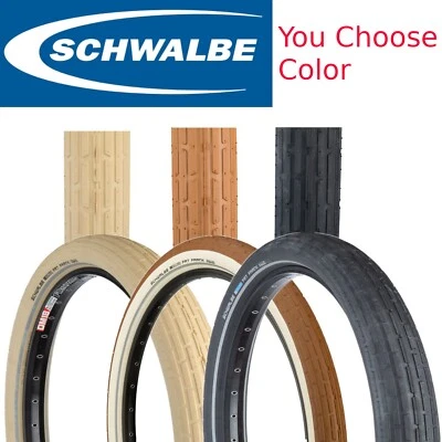 Schwalbe Fat Frank 26x2.35 Choose color: Black, Cream or Brown/White