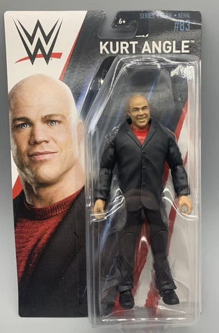 Kurt Angle WWE Mattel Action Figure Basic Series 83 - Package Damaged Cover