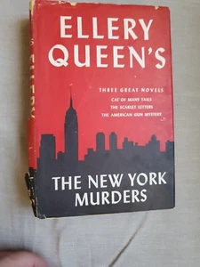 The New York Murders by Ellery Queen's (HCDJ, 1953) - Picture 1 of 15