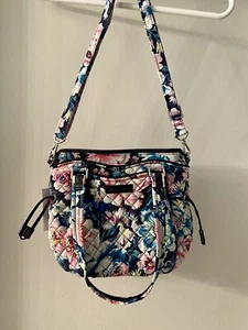 NWT Vera Bradley Iconic Mini Glenna Satchel in Garden Grove - Picture 1 of 2