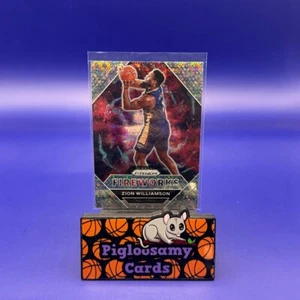 Zion Williamson 2020-21 Panini Prizm Fireworks Disco Fast Break - Bild 1 von 2