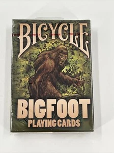 Mazo de cartas de juego de bicicleta Bigfoot acabado cojín de aire - totalmente nuevo sellado - 2015 - Imagen 1 de 6