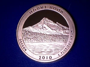 2010 S 25C Proof MOUNT HOOD (OREGON) ATB Quarter **FREE SHIPPING** - Picture 1 of 2