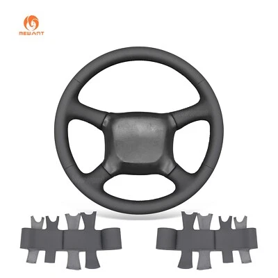 MEWANT PU Leather Steering Wheel Cover for Chevrolet Silverado 1500 1999-2002 - Image 1 of 4