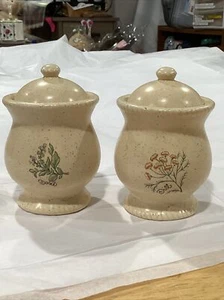 Yankee Candle Jar Tea Light Holder Dill Basil Stoneware Krista Hamrick Gift *B1 - Picture 1 of 7