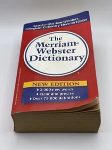 The Merriam Webster Dictionary New Edition (Paper Back Book) - Picture 1 of 3