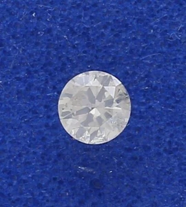G Color VS2 Clarity Round Brilliant White Natural Loose Diamond 0.17Carat 3.4mm - Picture 1 of 14