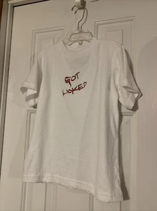 NWOT Kids Short Sleeve White “Got Licked” T-shirt! Novelty Size 7 Listing #140 - Picture 1 of 5