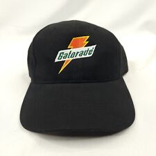 Vintage Gatorade Thirst Quencher 90's Sports USA Black Strapback Hat