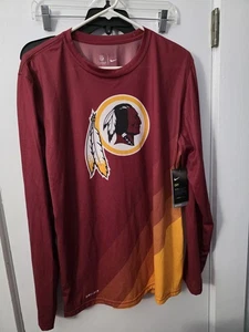 Washington Redskins Longsleeve Nike Dri Fit On Field Nike Tee Gr. L Neu mit Etikett 🔥🔥 - Bild 1 von 5