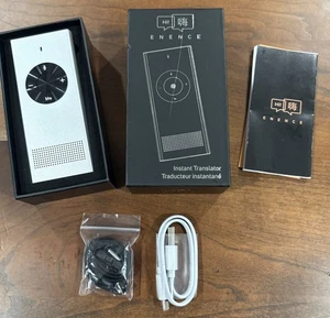 ENENCE PRO | Language Translator Device, Two Way Real-Time Voice Translation - Picture 1 of 3