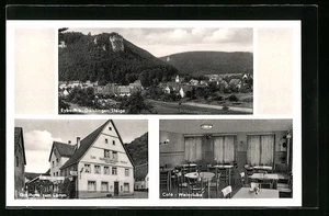 Eybach, Ansichtskarte, Ortsansicht, Gasthaus zum Lamm, Café-Weinstube - Picture 1 of 2
