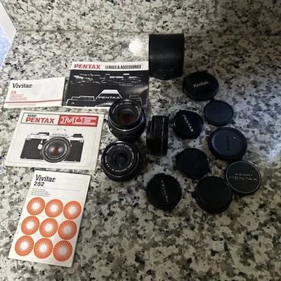 Ashahi Pentax ME Lenses Set Of Three  - Image 1 of 4