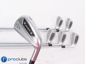Nice Callaway '24 APEX Ai200 6-PW,AW IRON SET - Project X IO Stiff Flex 447694 - Picture 1 of 6