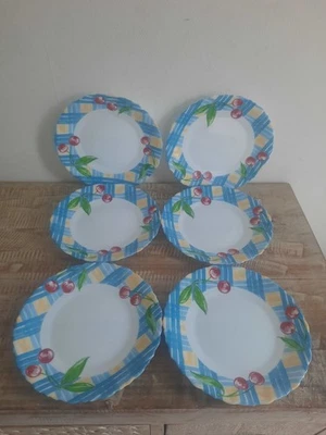 6 assiettes dessert / salade Luminarc France - Photo 1/4