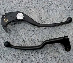 07-25 Honda CBR 600 RR BLACK BRAKE & CLUTCH LEVERS - Bild 1 von 1