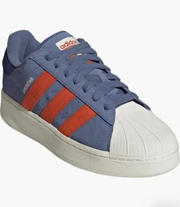 Adidas Superstar XLG Crew Blue Mens Three Stripe Sneakers Shoes Size 12 NEW - Picture 1 of 6