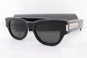 Closeout New Authentic Saint Laurent  Sunglasses SL 573 001 Black/Gray - Picture 1 of 7