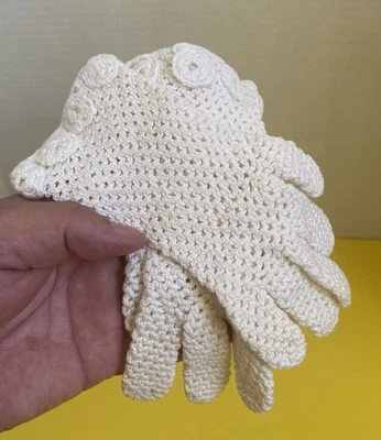 Guantes de ganchillo a mano (Pascua) para niños Foto 1 de 4