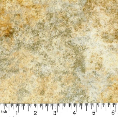 6 yds Earth Jewels #43 - 100% Cotton Print Fabric - Beige - Image 1 of 2