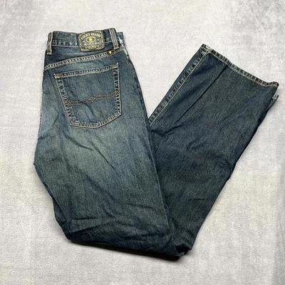 Lucky Brand 181 Jeans Mens 34 X 34 Blue Denim Mid Rise Straight Leg Relaxed Fit - Image 1 of 4