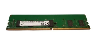 Micron 8GB PC4-2400T DDR4 Dimm SDRAM 288pin Server Memory MTA9ASF1G72PZ-2G3B1IG - Picture 1 of 1