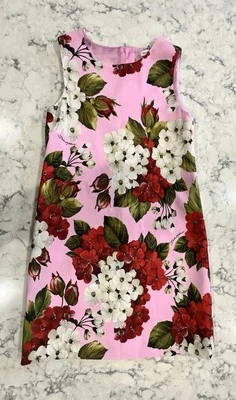 Dolce & Gabbana Floral Sleeveless Dress Girls size 12 - Image 1 of 4