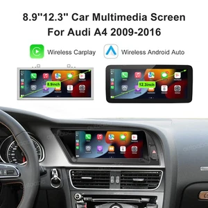 Wireless Carplay Autoradio For Audi A4 A5 2009-16 MMI3G Radio Stereo Multimedia - Bild 1 von 10
