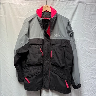 Vtg Yamaha Gore-Tex Snowmobile Insulated Winter Jacket Coat Men's Size Large - Image 1 of 4
