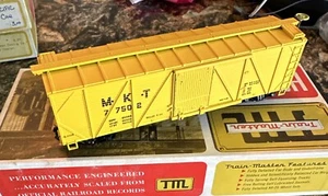 Zug Miniatur RTR #2152 50 Tonnen Holz Ü-Güterwagen Missouri Kansas & Texas - Bild 1 von 3