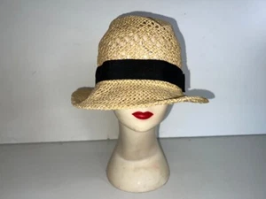 H&M Women Brown Visor Wide Brim Beach Holiday Summer Sun Hat ( L/58) OLS-HT012 - Picture 1 of 5