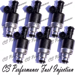 OEM Rochester Fuel Injectors Set (6) 17103007 for 1993-1997 GM 3.1L 3.3L 3.4L V6 - Foto 1 di 9
