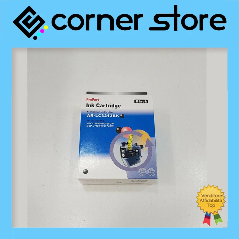 Cartucce inchiostro compatibile BROTHER LC3213 Nero e Colori -DCP J772-774-890DW