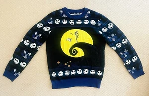Nightmare Before Christmas Sweater Adult Large Disney Tim Burton Hot Topic Jack - Picture 1 of 3