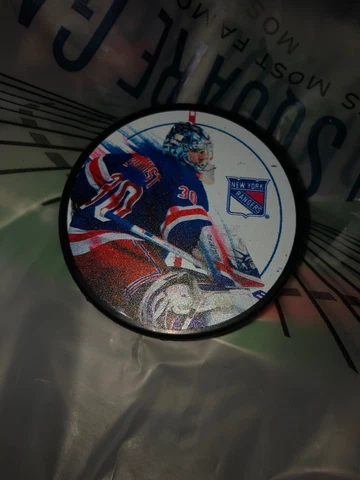 New York Rangers Showtime Puck Henrik Lundqvist NHL No Longer Sold At MSG Cover