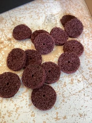 Rueda unificada Scotch Brite EXL de 10 3 m, 2”x1/2”x1/8” agujero central abrasivo grueso Foto 1 de 4