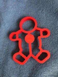 PILLSBURY ~ DOUGHBOY Cookie cutter (Red Plastic) - Picture 1 of 1