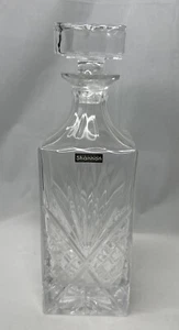 Decantador de whisky Godinger Shannon cristal Dublín pesado en muy buen estado - Imagen 1 de 12