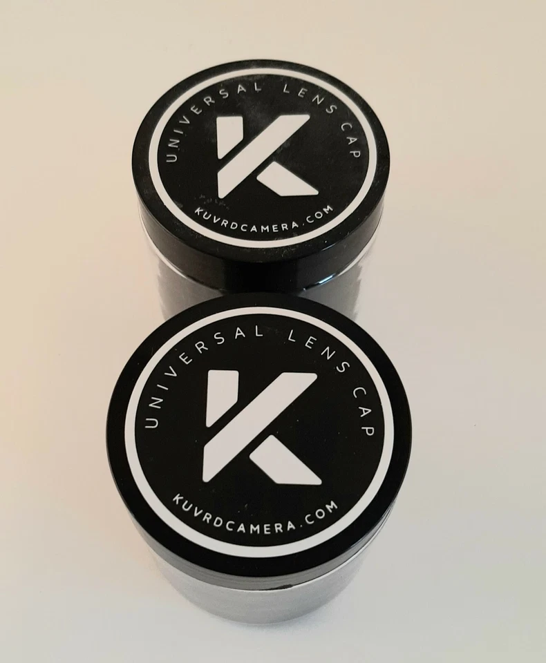 KUVRDCAMERA UNIVERSAL LENS CAP - SET OF TWO (2) - Image 1 of 4