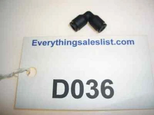 Legris - 5/32" Diámetro Exterior, Nylon Push-to-Connect Tubo Unión Codo 5 PK - Imagen 1 de 2