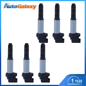 6PCS Ignition Coils UF522 For BMW 128I 135I 325I 328I 330I 335i 525i M3 X3 X5 Z4 - Picture 1 of 11