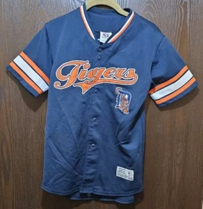 Camiseta de béisbol Blue Pudge Rodríguez Tigres de Detroit juvenil grande cosida - Imagen 1 de 2