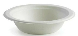 Sugarcane 7 Inch / 180mm Bowls Party Eco Friendly Disposable Bio Degradable Syd - Picture 1 of 6
