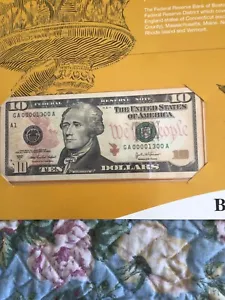 Fancy Serial Number Note 2004A $10 00001300, Plus Huge Bonus, Gem Mint Set. - Picture 1 of 10