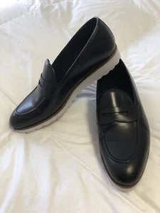 Robert August Grand Avenue Loafer. Black Leather. Size 9.5 - Picture 1 of 11