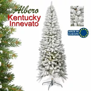 ALBERO DI NATALE Slim 220Cm KENTUCKY THAI INNEVATO PVC 904 TIPS 90 DIAMETRO - Foto 1 di 1