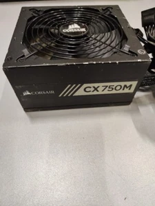 Corsair CX750M 75-002019 Netzteil 750W ohne Netzkabel gebraucht funktioniert - Bild 1 von 15