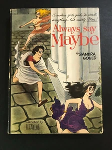 Always Say Maybe, von Sandra Gould - 1960 - Vintage, Hardcover-Buch mit DJ - Bild 1 von 12