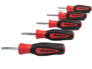 Herramientas a Presión SGT4B 1/4” Unidad ROJO Agarre Suave Estándar Vástago Enchufe Driver NUEVO - Imagen 1 de 8